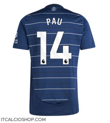 Aston Villa Pau Torres #14 Terza Maglia 2024-25 Manica Corta